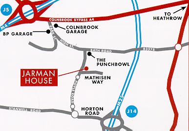 Jarman House Map
